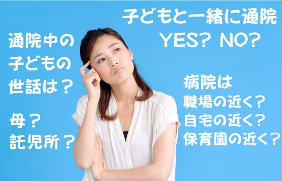 二人目不妊治療を受けるために、よく考える