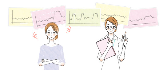 基礎体温表は病気発見の手がかりになります