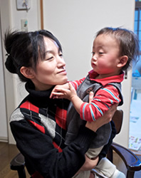 インタビューの様子
