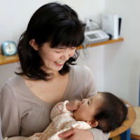 今井紗千様と赤ちゃん